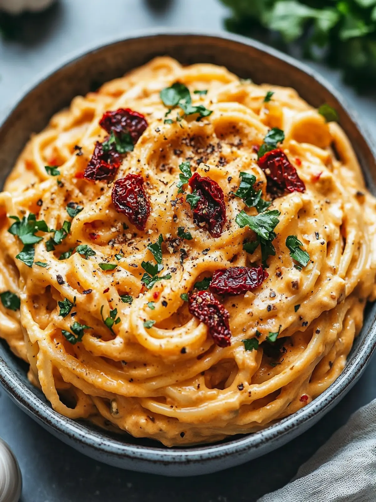 Deliciously Easy Vegan Creamy Sun Dried Tomato Pasta Recipe 4 Vegan Creamy Sun Dried Tomato Pasta