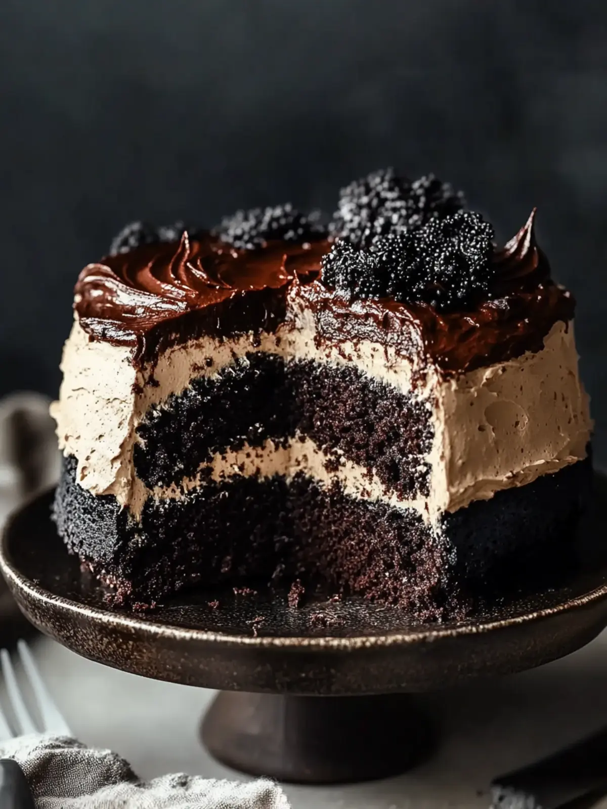 Indulge in Decadence: Delightful Black Cocoa Cake Recipe 5 Black Cocoa Cake