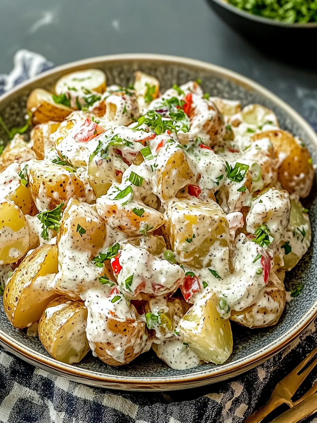 Crispy Potato Salad: Transform Your BBQ with a Crunchy Twist 3 Crispy Potato Salad