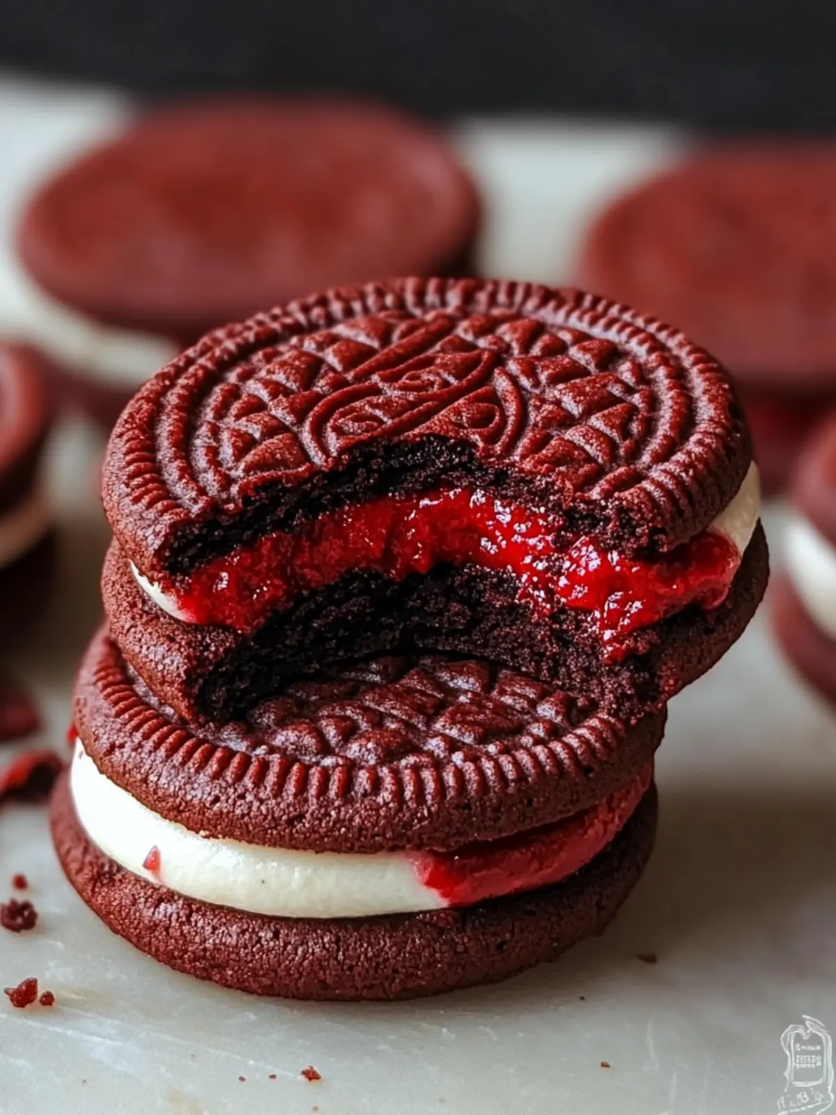 Mouthwatering Red Velvet Oreo Cookies to Satisfy Your Cravings 4 Red Velvet Oreo