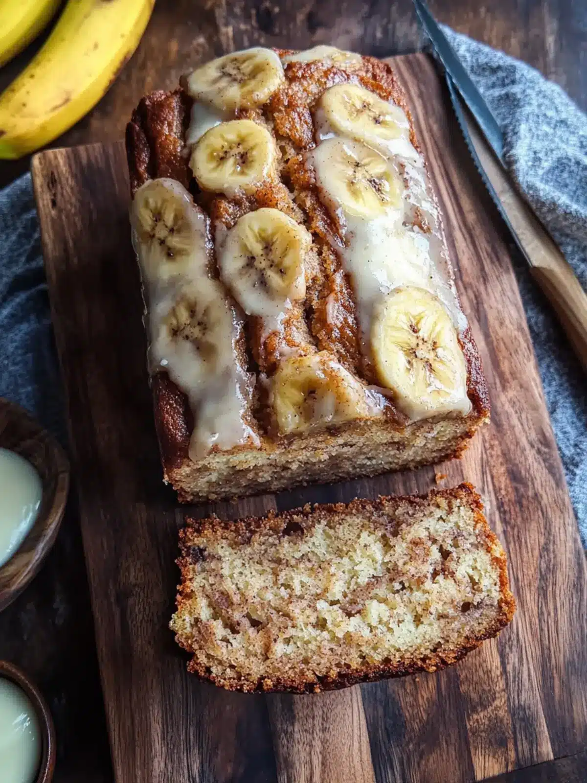 Cinnamon Roll Banana Bread: Vegan Delight in Every Slice 3 Cinnamon Roll Banana Bread