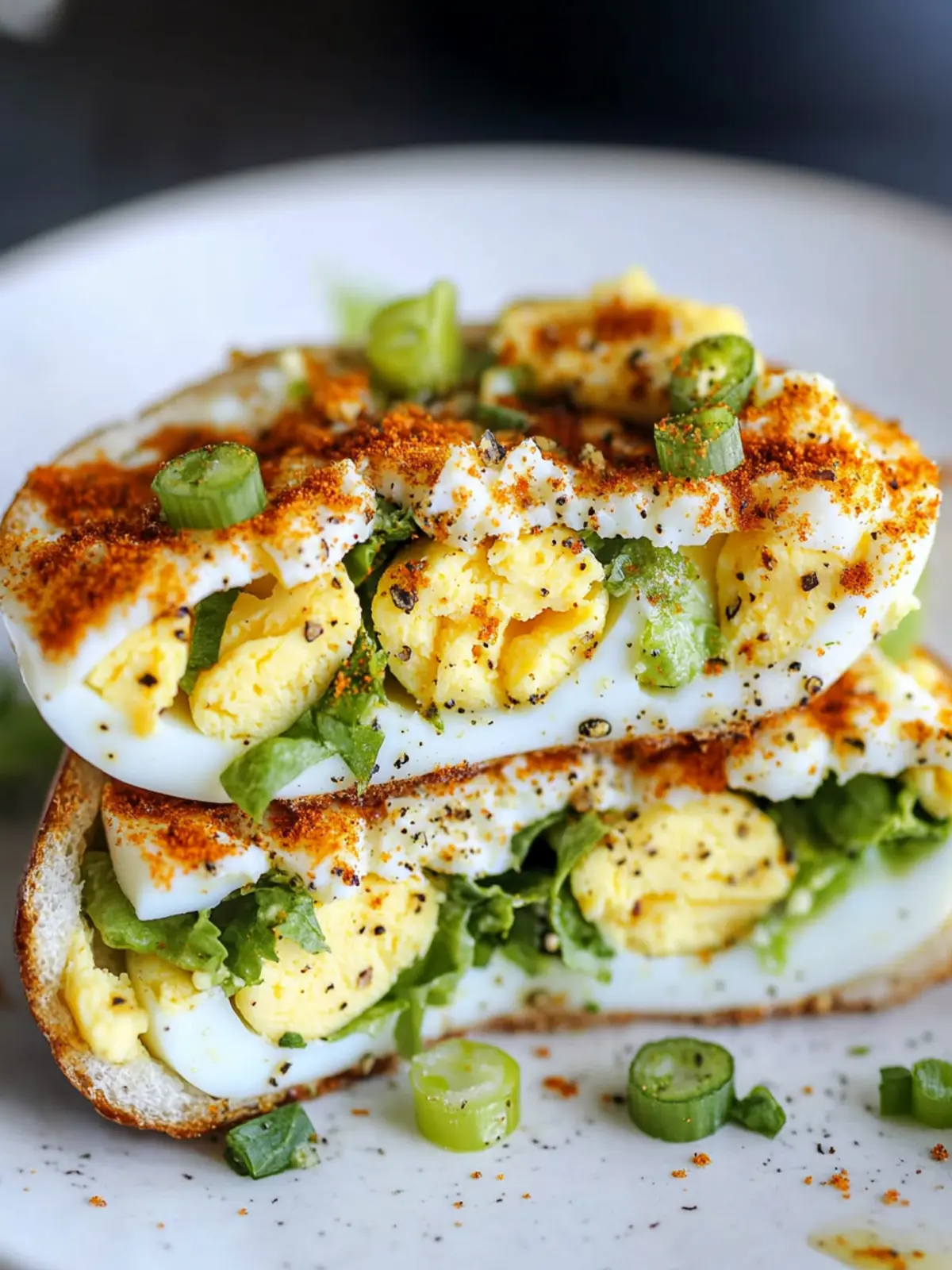 Crispy Egg Salad: A Flavor-Packed Twist on a Classic! 2 Crispy Egg Salad