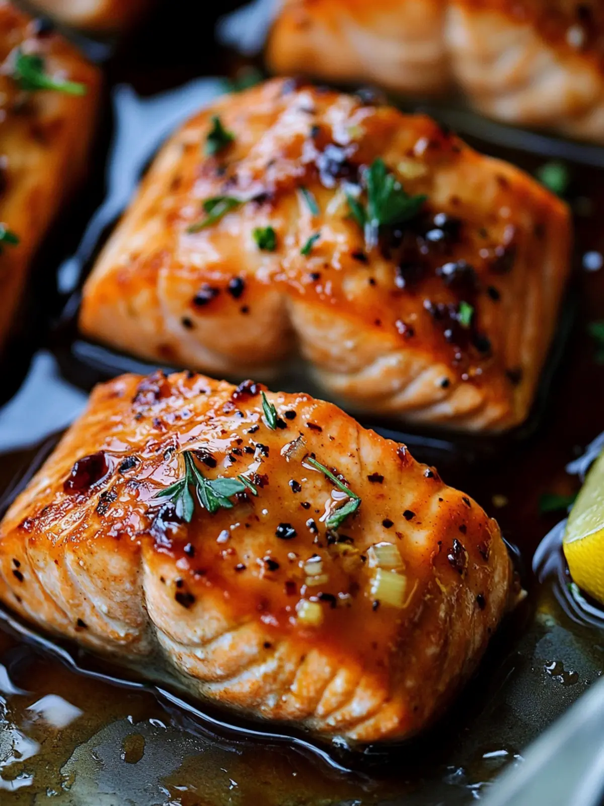 Sweet and Savory Honey Garlic Salmon in Just 15 Minutes 2 Honey Garlic Salmon