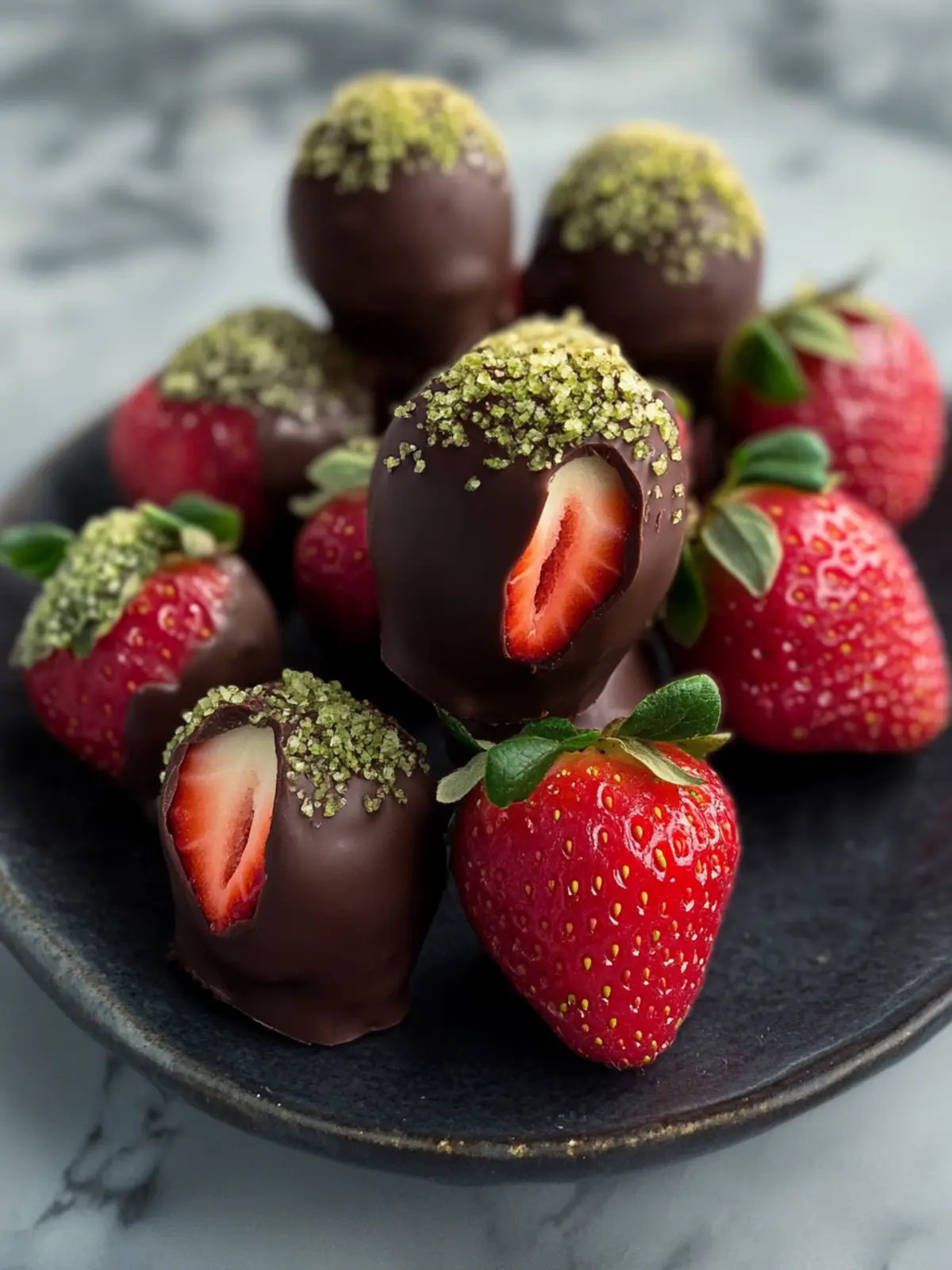 Dubai Chocolate Strawberries: A Decadent No-Bake Delight 4 Dubai Chocolate Strawberries