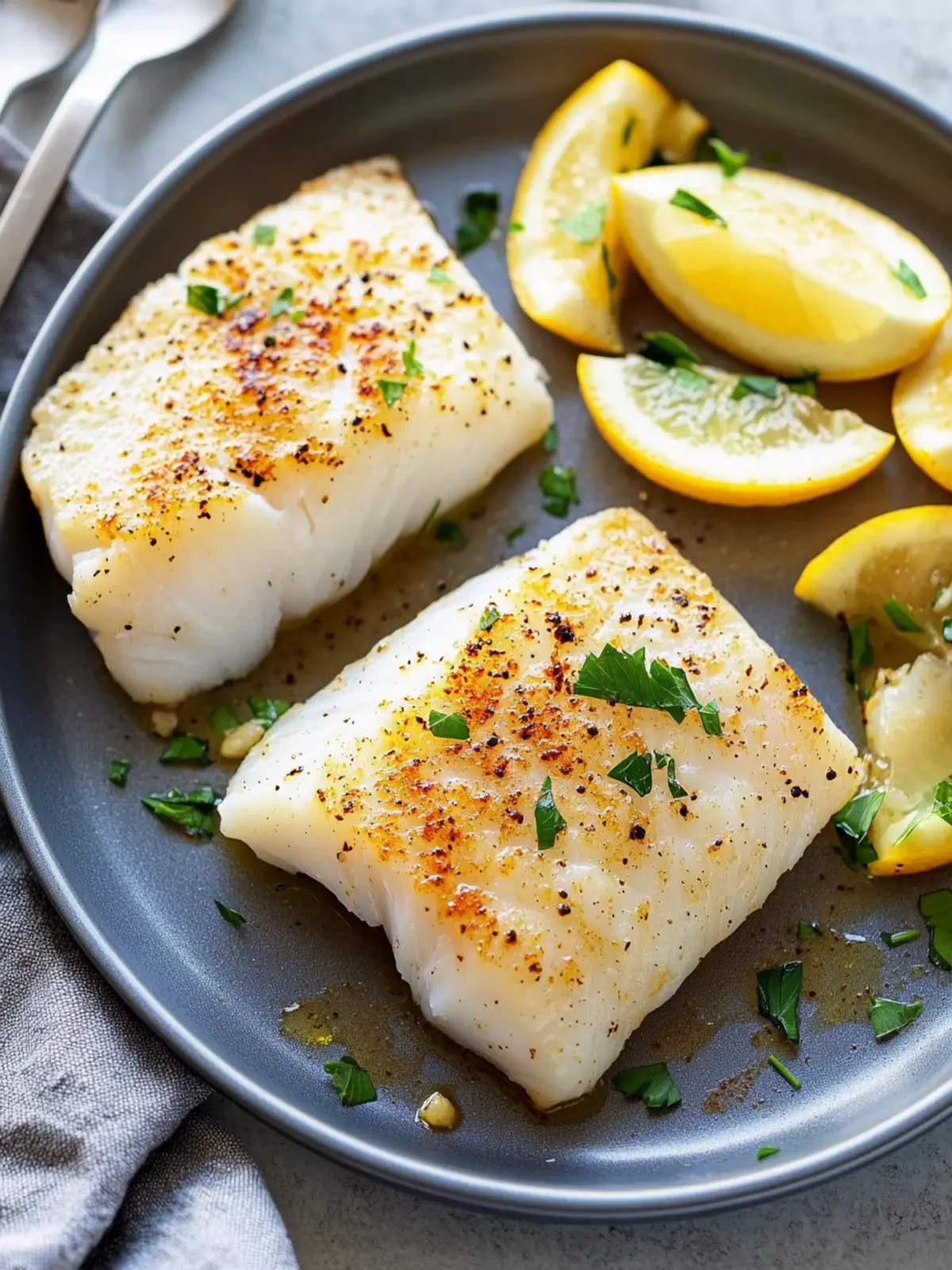 Moist Oven Baked Cod with Zesty Lemon Kick 4 Moist Oven Baked Cod