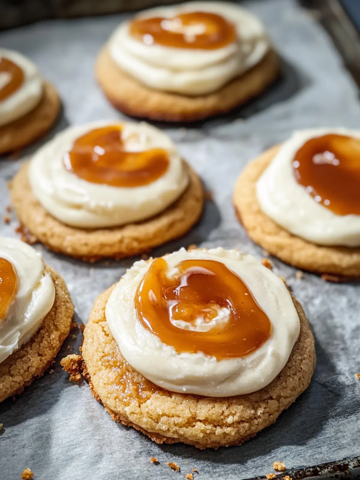 Irresistible Salted Caramel Cheesecake Cookies You’ll Adore 4 Salted Caramel Cheesecake Cookies