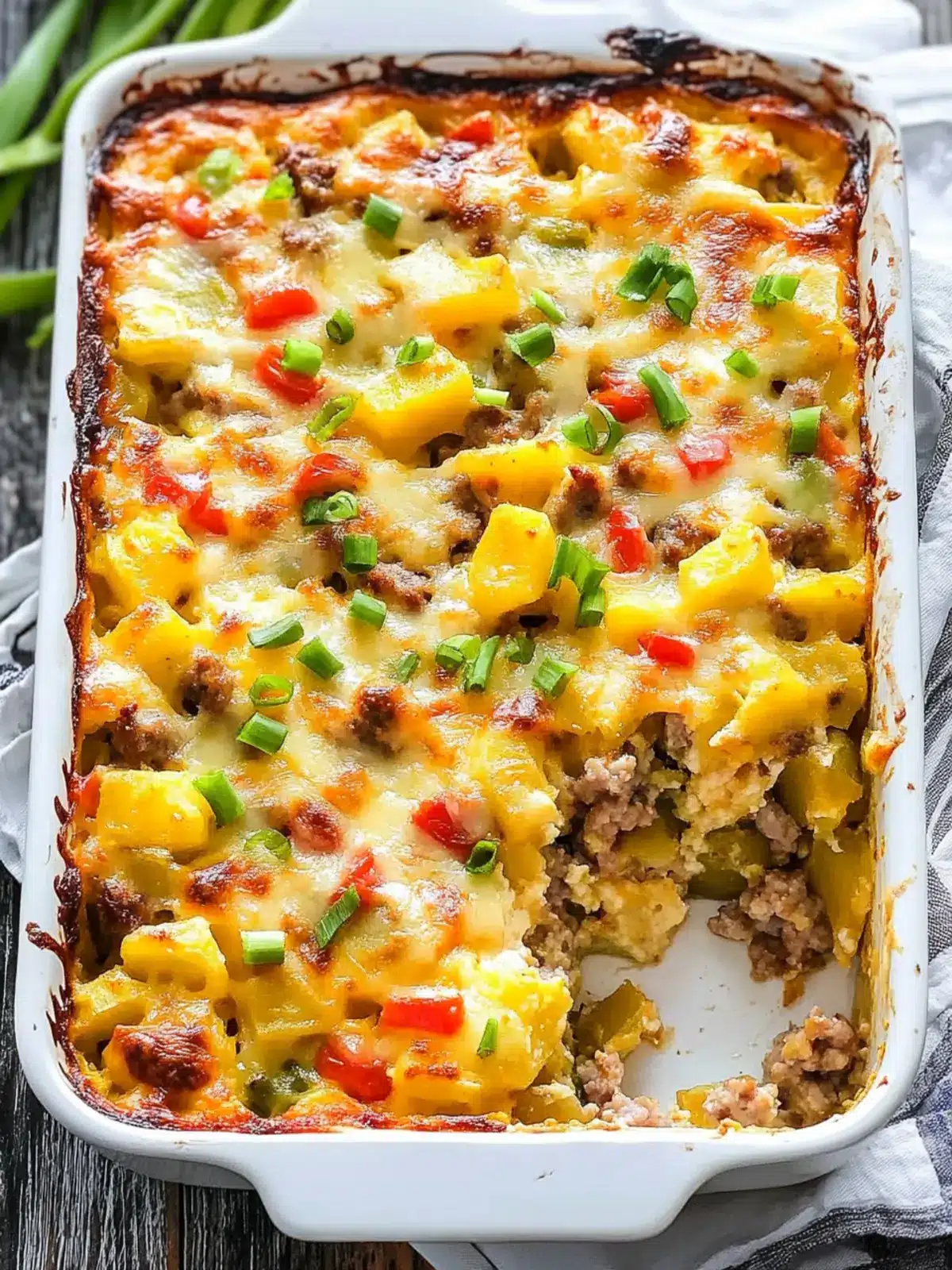 Sizzling Sausage Potato Breakfast Casserole for Busy Mornings 5 Sausage Potato Breakfast Casserole