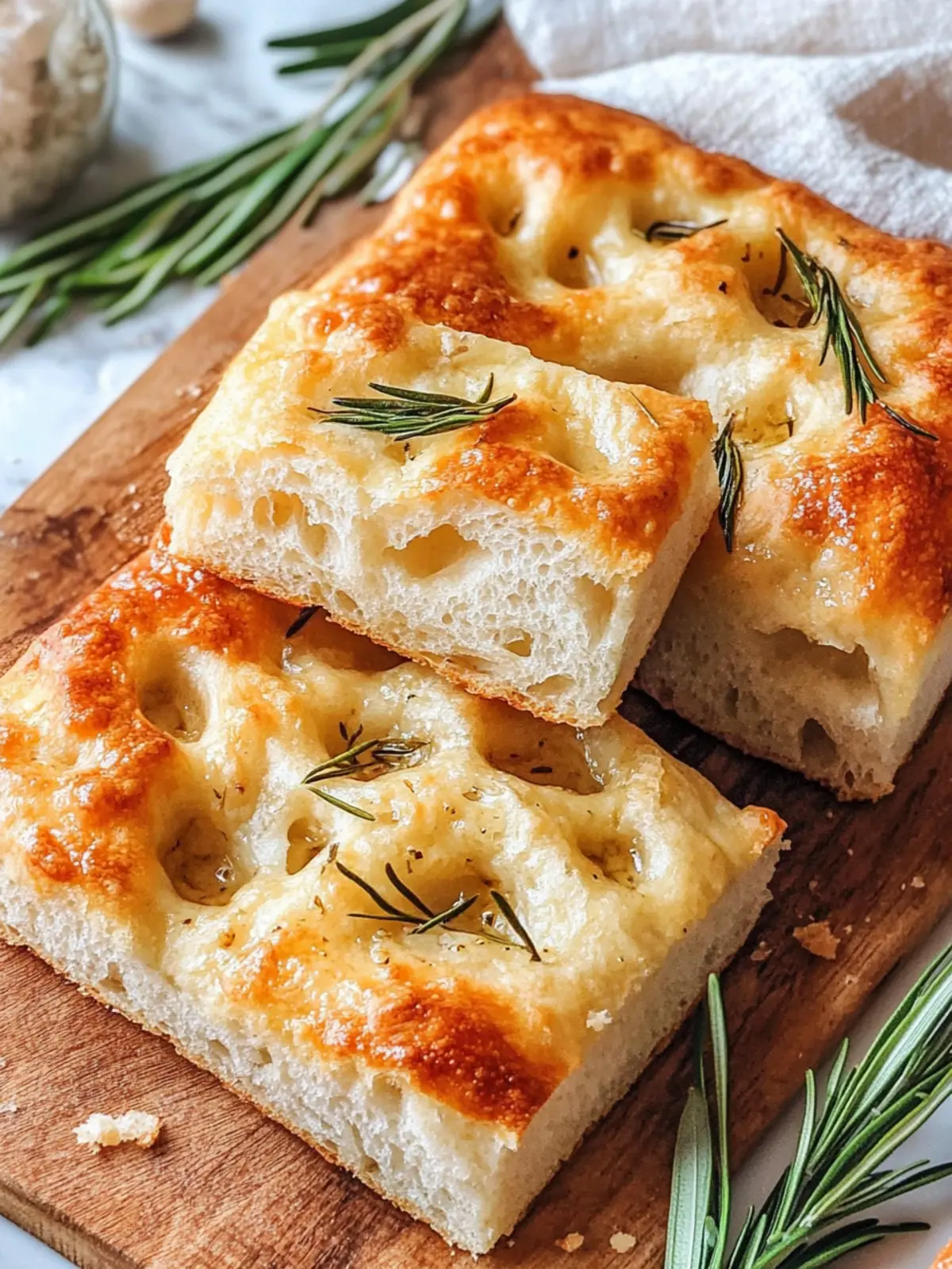 Easy Focaccia Bread No Knead, One Bowl Magic for Home Cooks 5 Easy Focaccia Bread (No Knead, One Bowl)