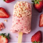 No Churn Strawberry Shortcake Ice Cream Bars You’ll Love 8 Strawberry Shortcake Ice Cream