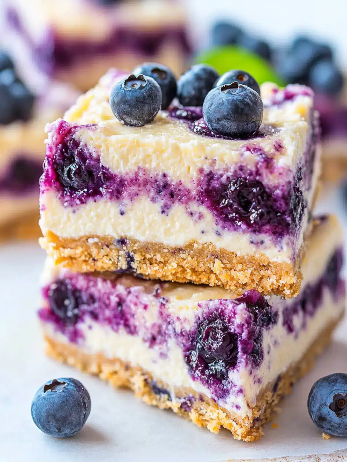 Delicious Easy Blueberry Cheesecake Bars Your Family Will Love 5 Easy Blueberry Cheesecake Bars