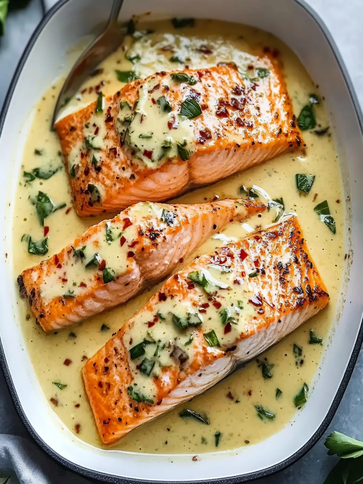 Creamy Garlic Butter Tuscan Salmon Recipe for Busy Nights 3 Creamy Garlic Butter Tuscan Salmon Recipe