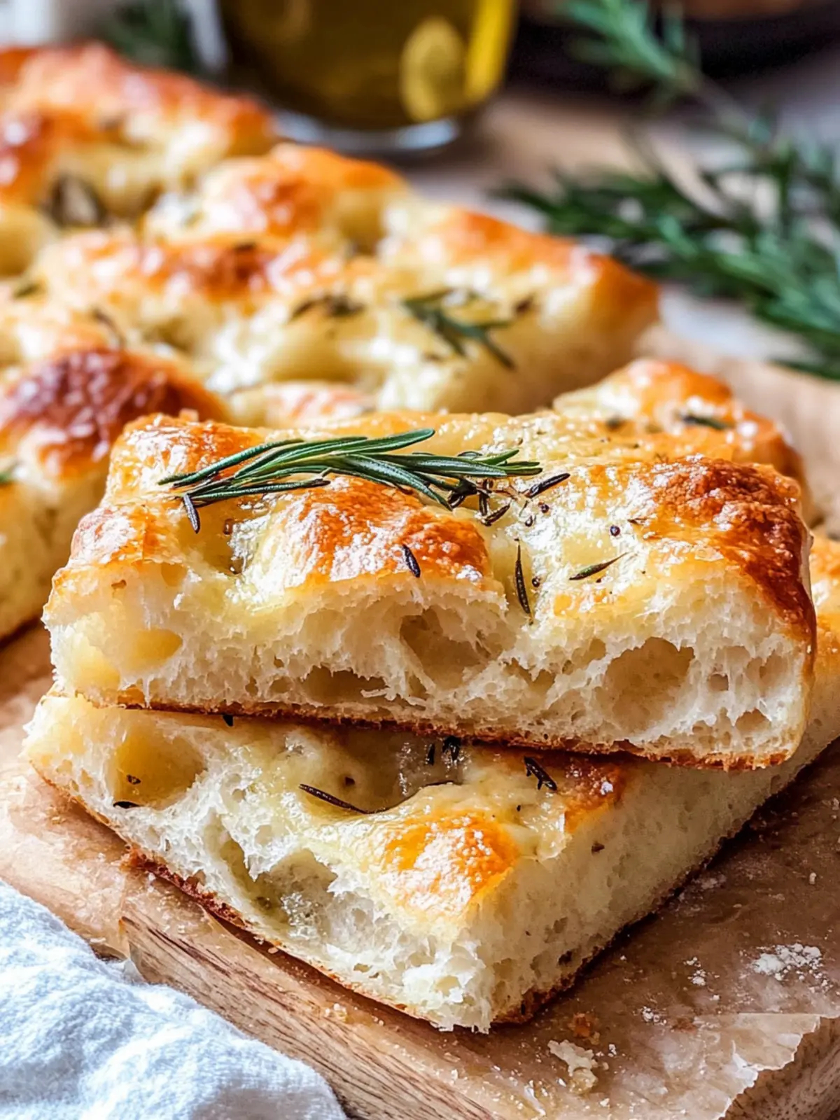 Easy Focaccia Bread No Knead, One Bowl Magic for Home Cooks 4 Easy Focaccia Bread (No Knead, One Bowl)