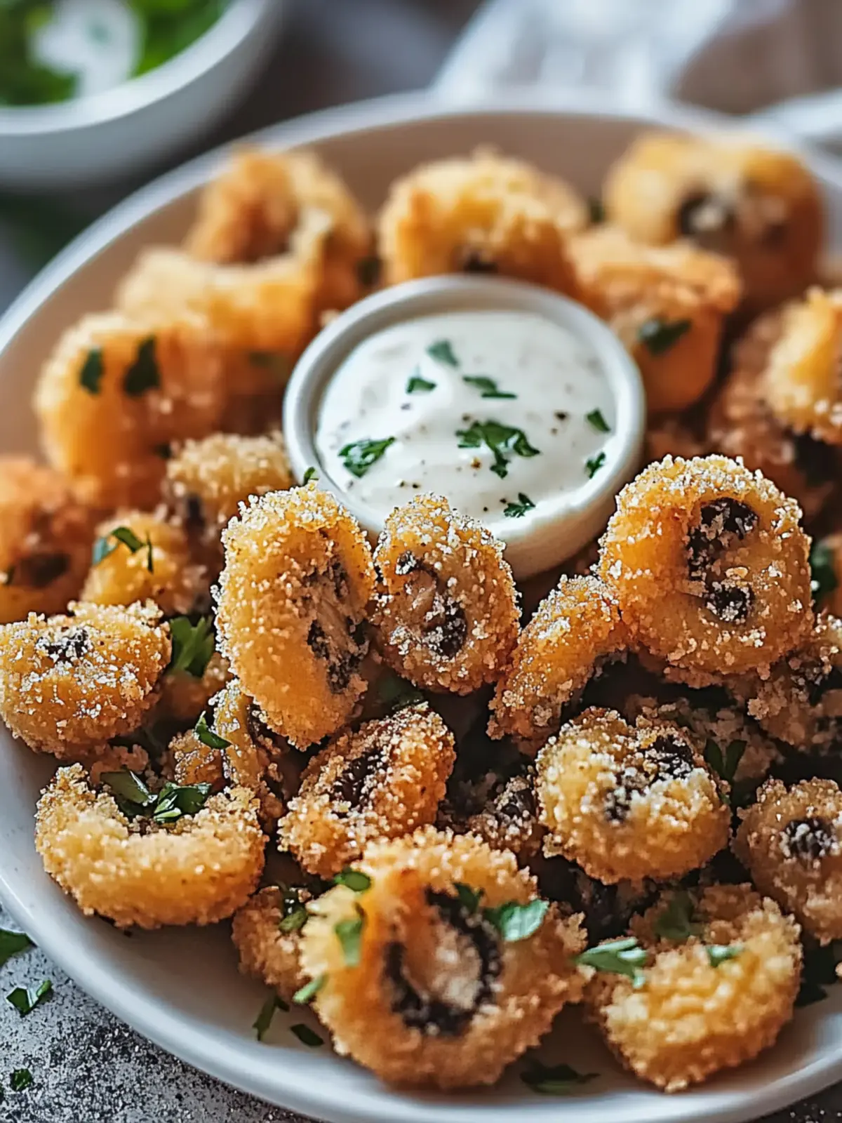 Crispy Ranch-Breaded Mushrooms for Epic Snack Cravings 5 Crispy Ranch-Breaded Mushrooms