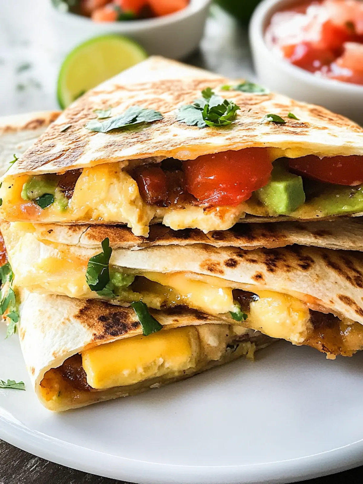 Ultimate Breakfast Quesadillas: Customize Your Morning Delight 3 Breakfast Quesadillas