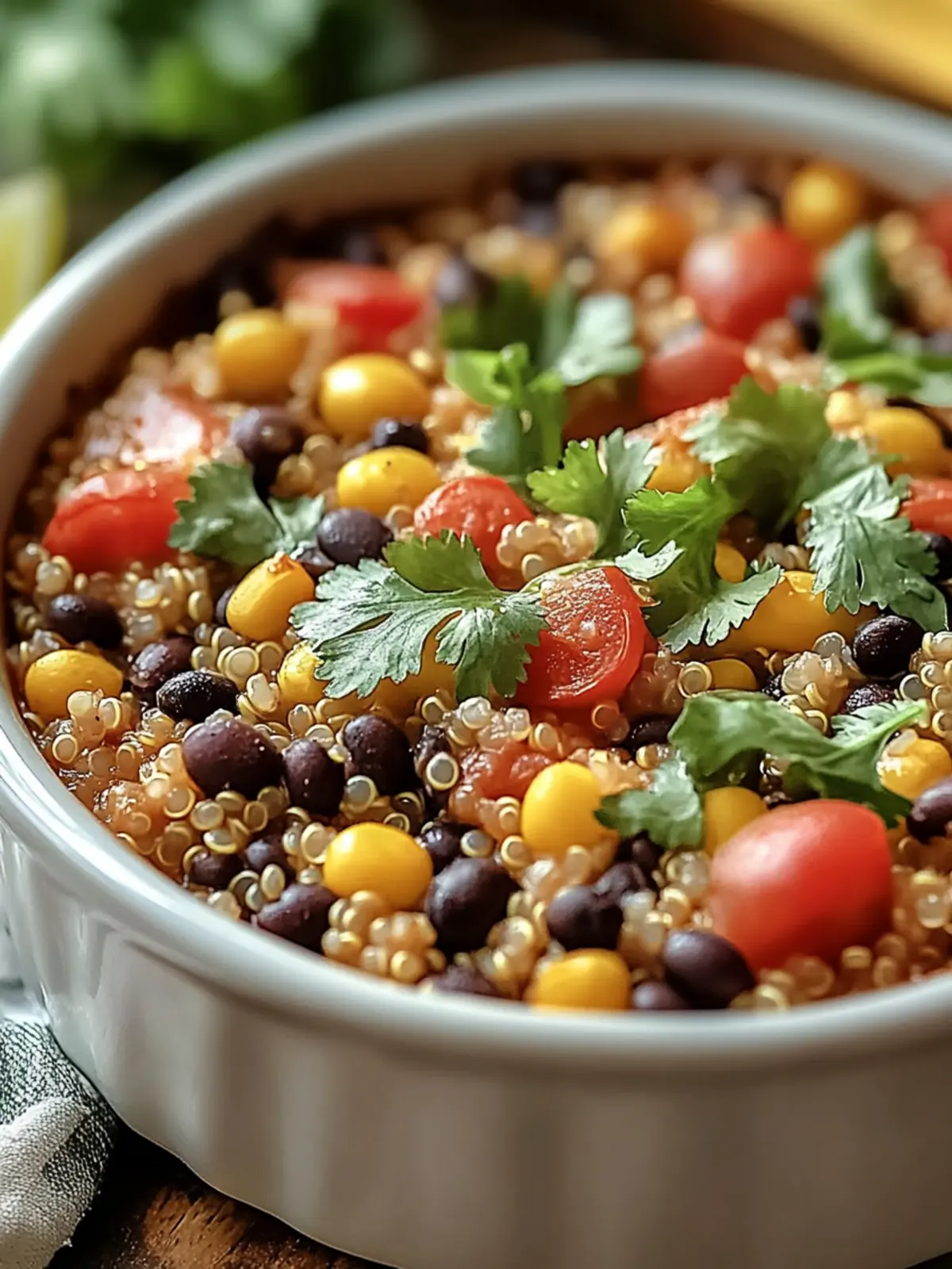Hearty Quinoa and Black Bean Casserole for Cozy Nights 4 Hearty Quinoa and Black Bean Casserole