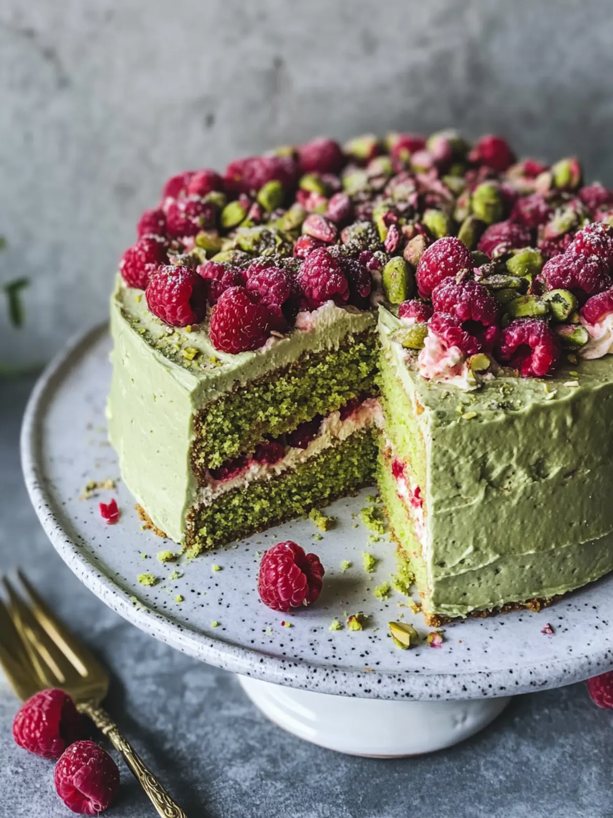 Pistachio Raspberry Cake: A Bright Twist for Any Occasion 4 Pistachio Raspberry Cake