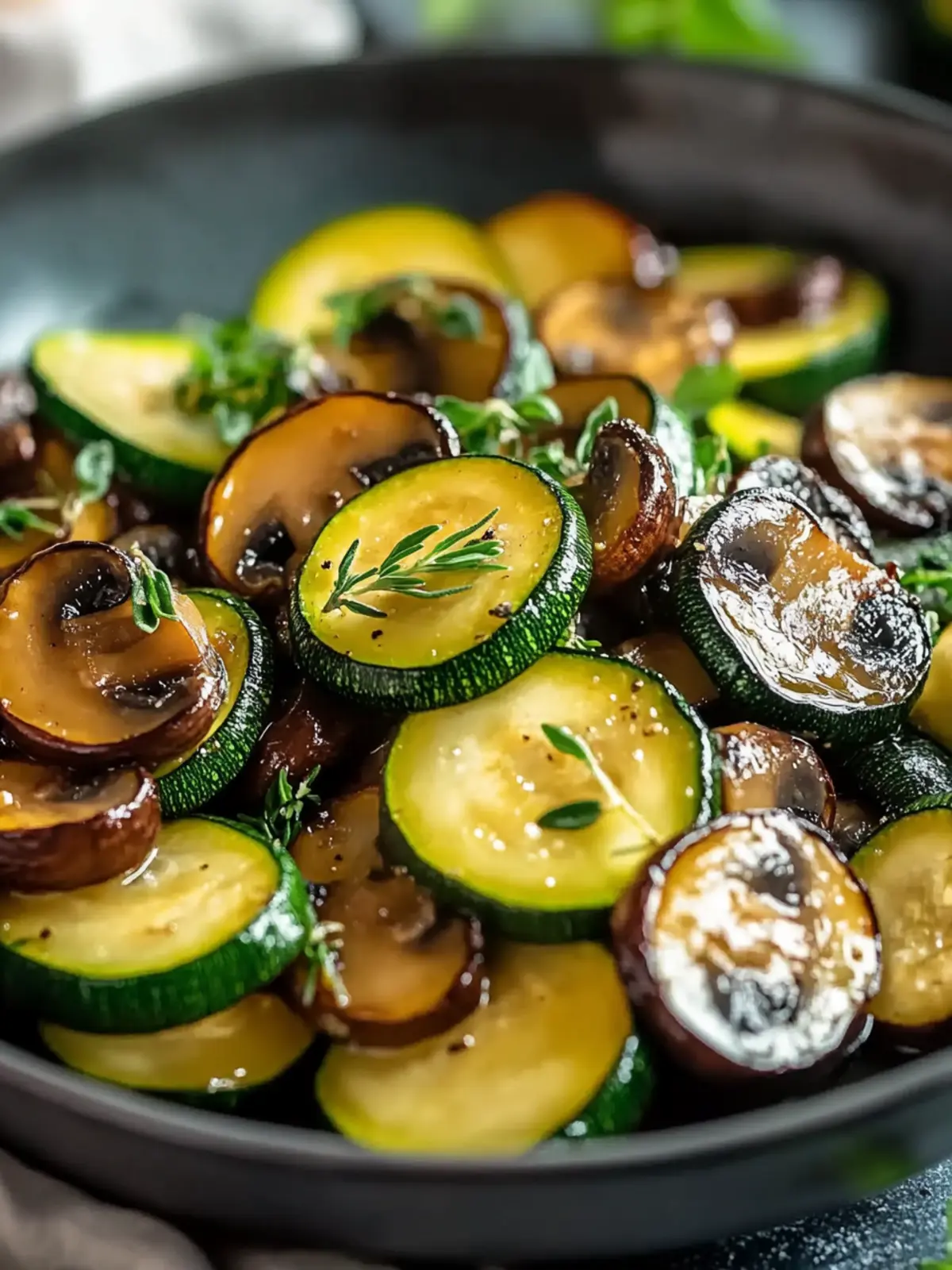 Sautéed Zucchini and Mushrooms: Quick, Flavorful Freshness 2 Sautéed Zucchini and Mushrooms
