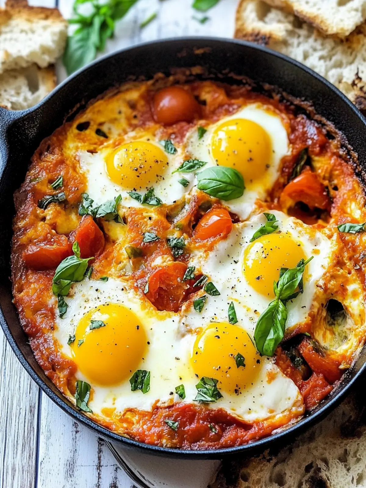Cheesy Shakshuka Recipe: Comforting Eggs in Spicy Sauce 3 Shakshuka Recipe