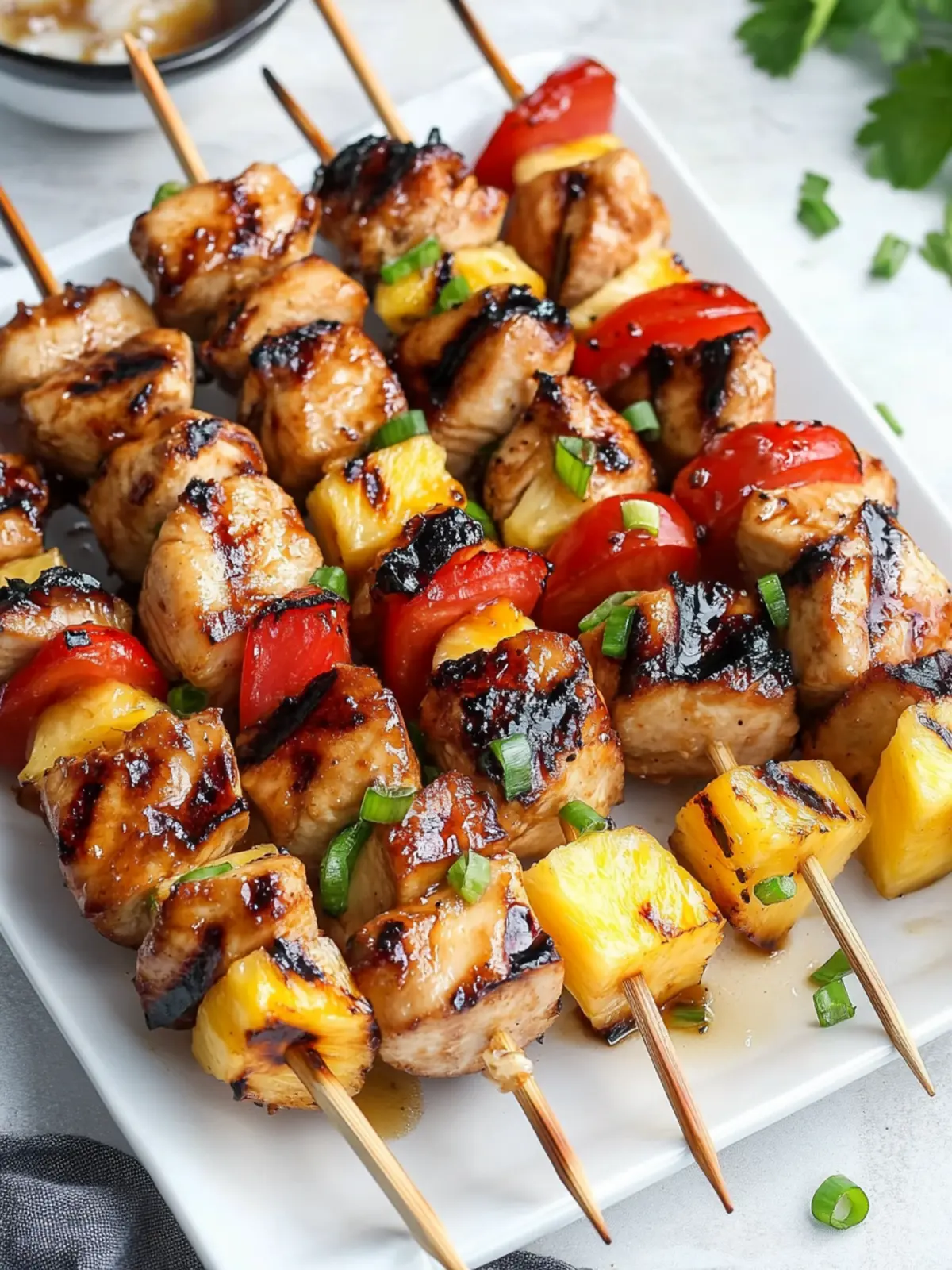 Grilled Teriyaki Chicken Pineapple Kabobs for Epic Summer BBQs 4 Grilled Teriyaki Chicken Pineapple Kabobs