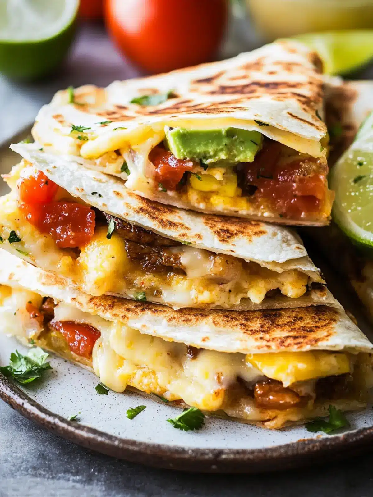 Ultimate Breakfast Quesadillas: Customize Your Morning Delight 2 Breakfast Quesadillas