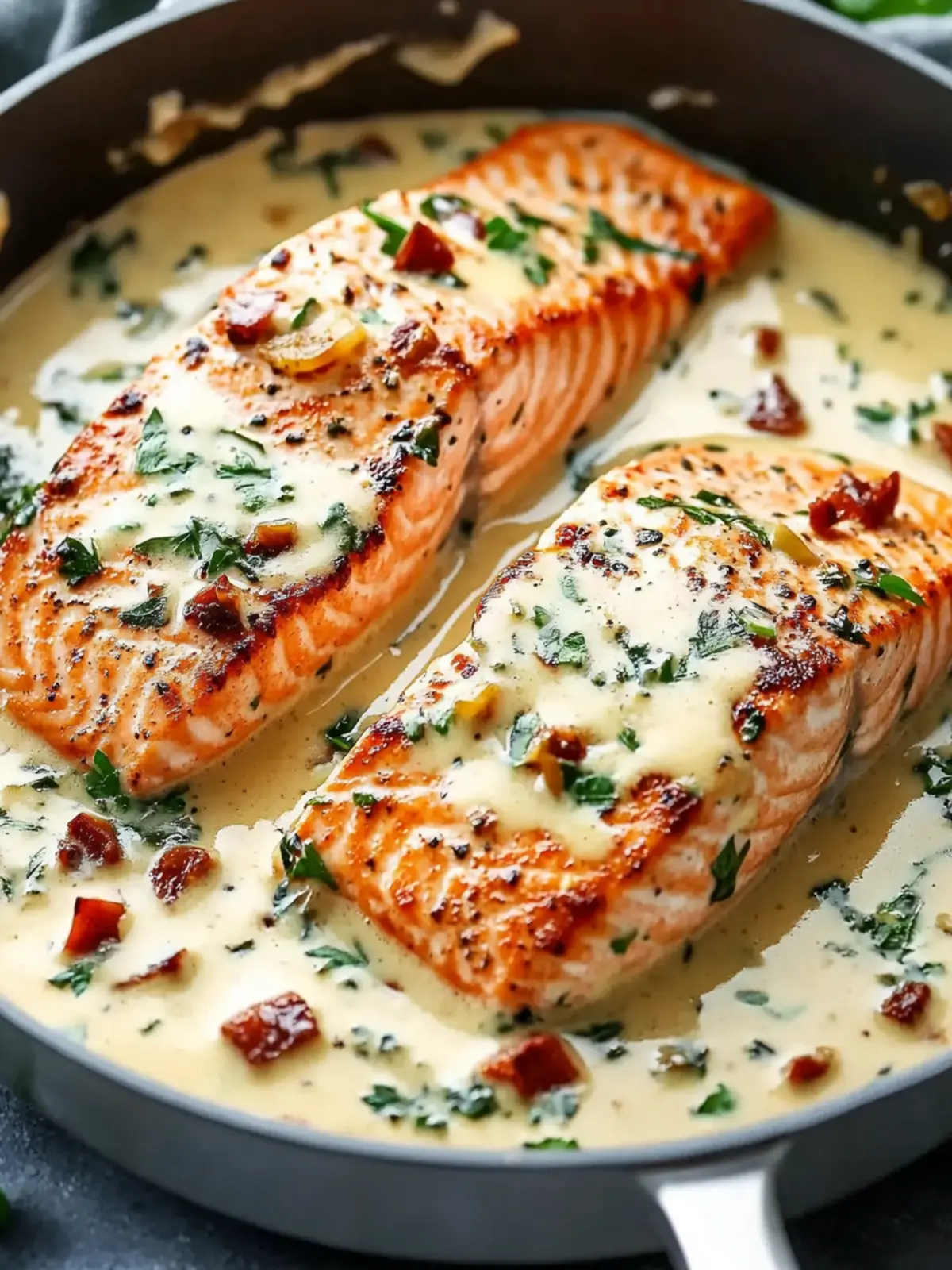 Creamy Garlic Butter Tuscan Salmon Recipe for Busy Nights 2 Creamy Garlic Butter Tuscan Salmon Recipe